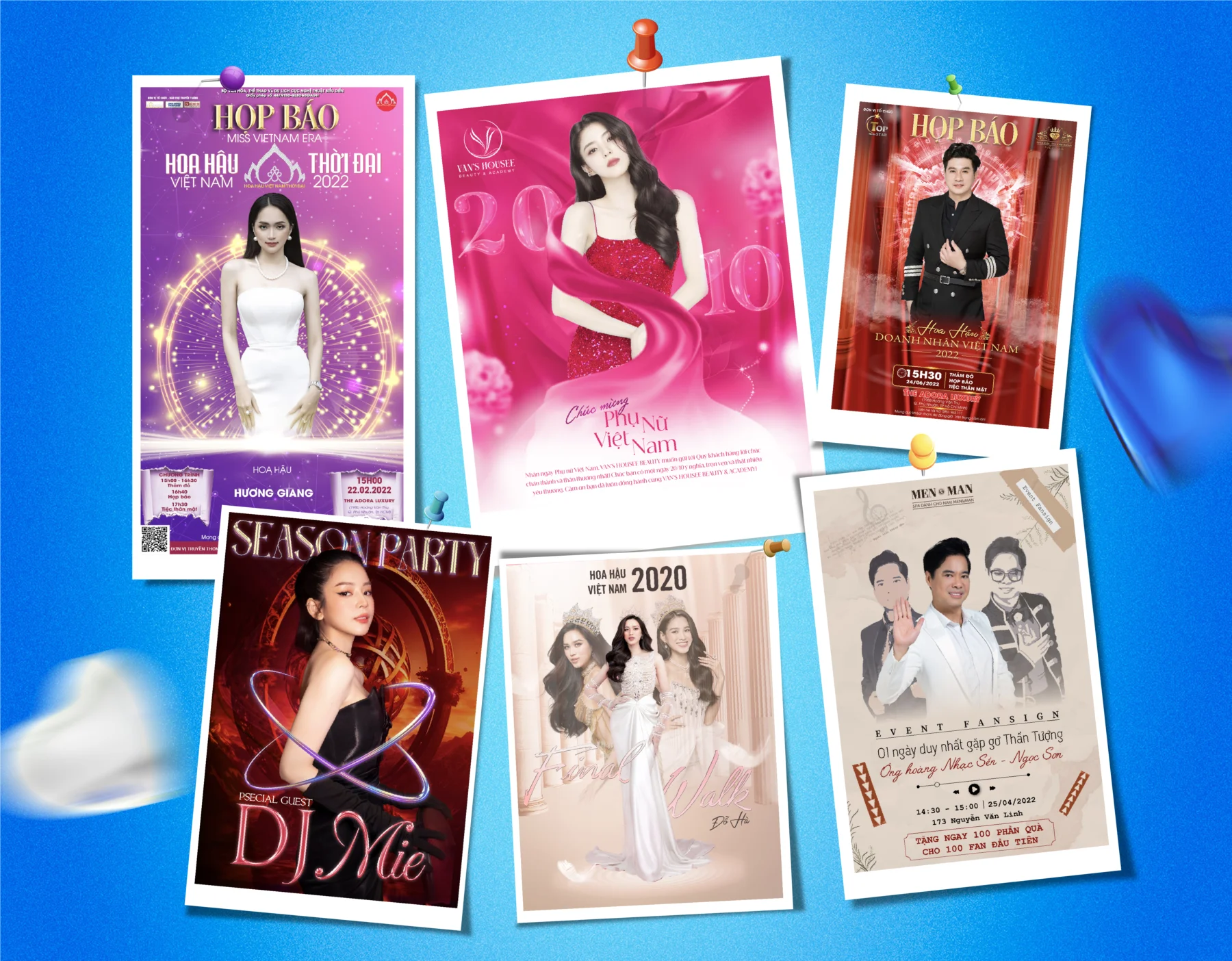 Poster event media