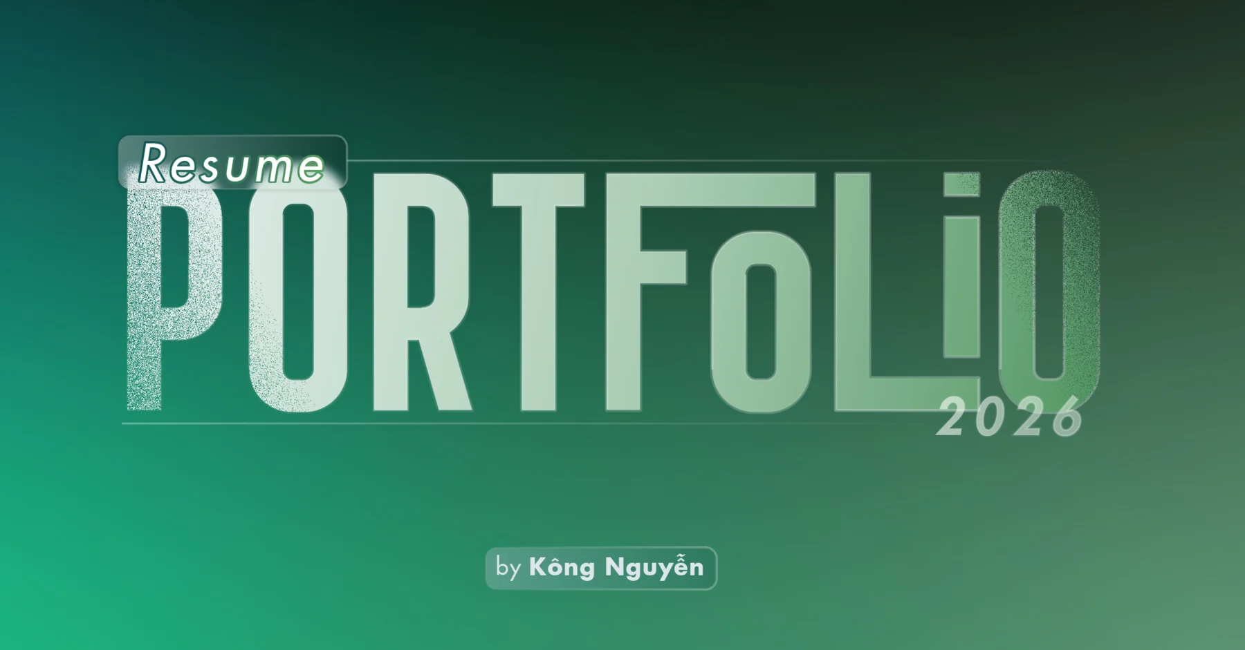Portfolio của Nguyen Kong